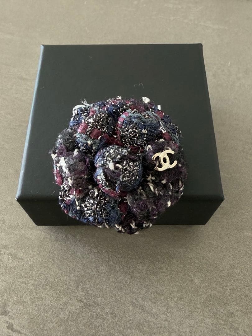 シャネル ココマーク カメリア 14K コサージュ