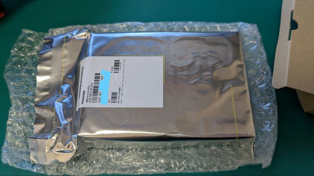 値下げ中【新品未開封】東芝HDD 3.5インチ 4TB NAS向け ②