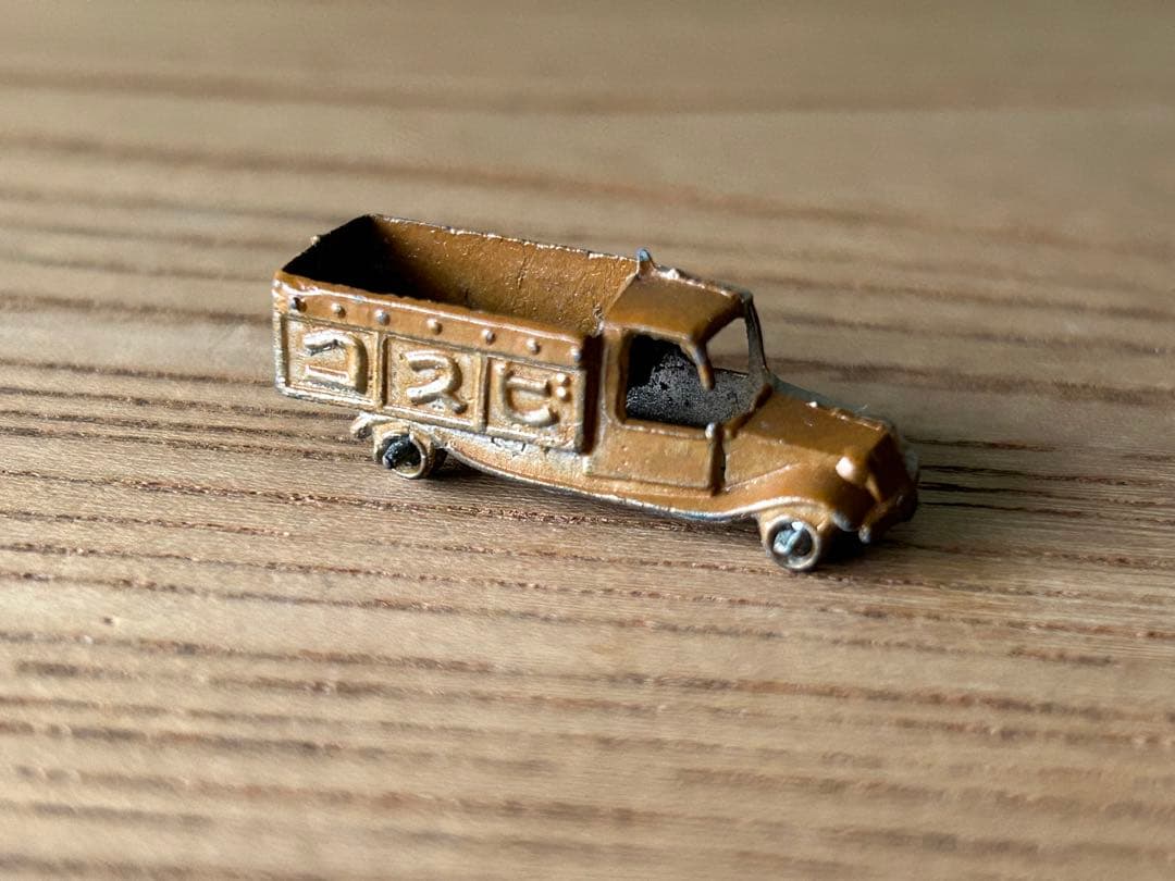 戦前 昭和 10年頃 グリコのおまけ アンチモニー ボンネットトラック ビスコ