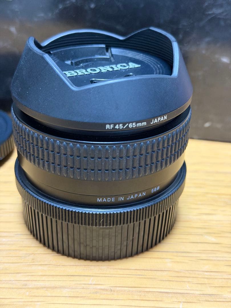 ブロニカRF645 65MMレンズセット　元箱付き