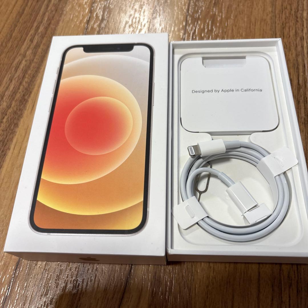 Apple iPhone 12 miniホワイト 本体