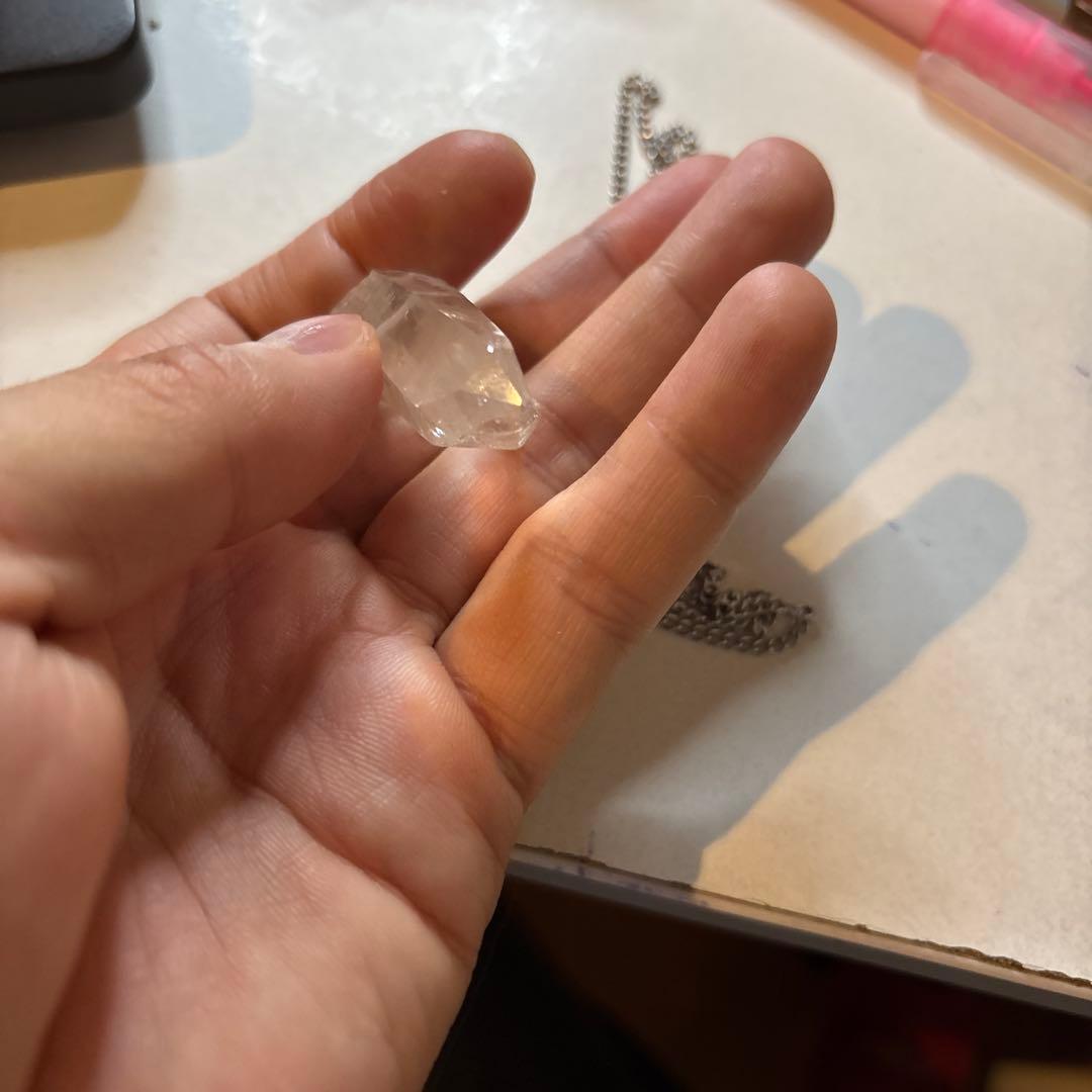 レムリアン水晶のネックレス！レムリアの記憶！すっごいパワー！特別な石！