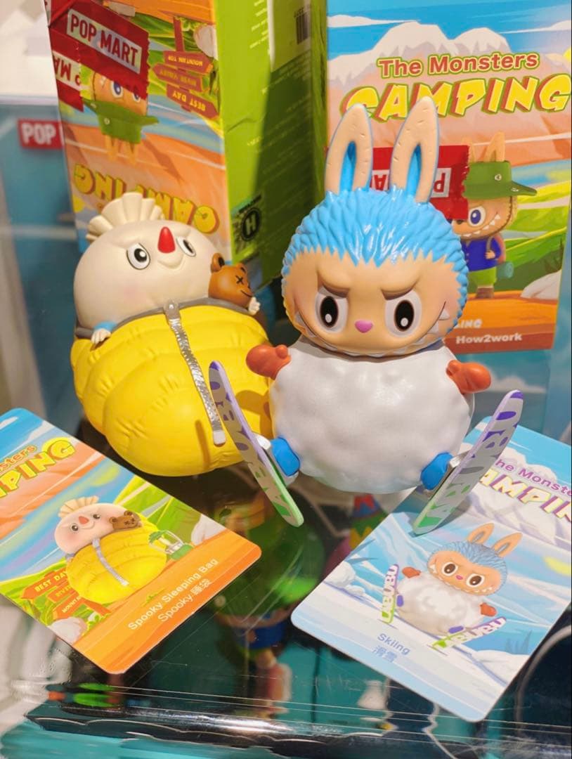 POPMART ラブブ LABUBU キャンピング シリーズ シークレット