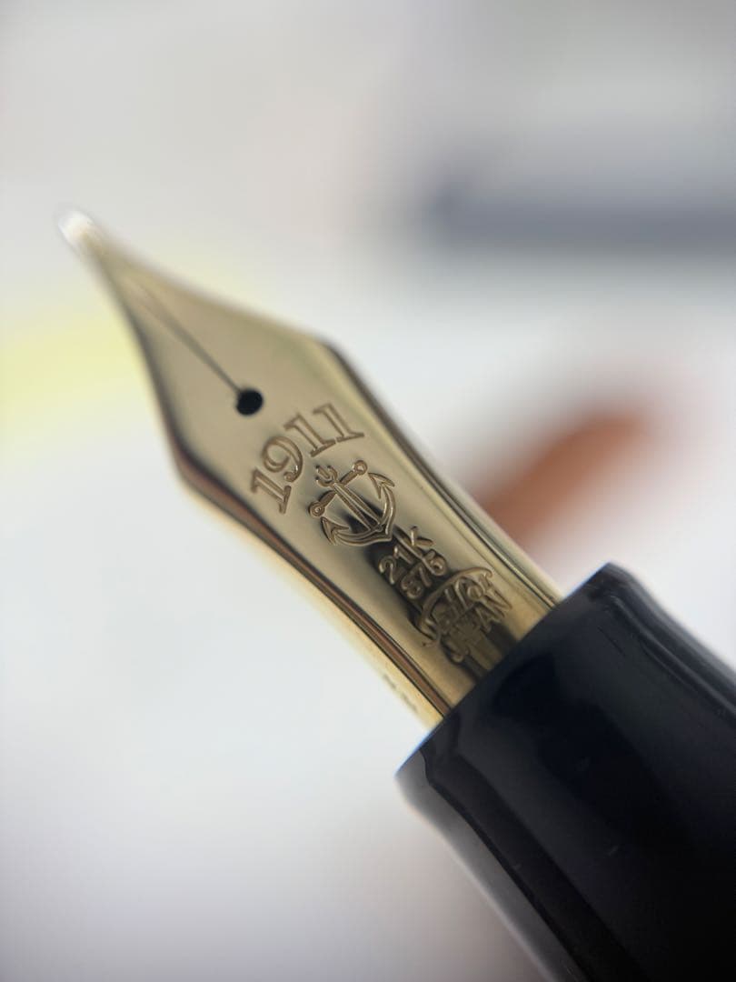セーラー万年筆長刀研ぎ