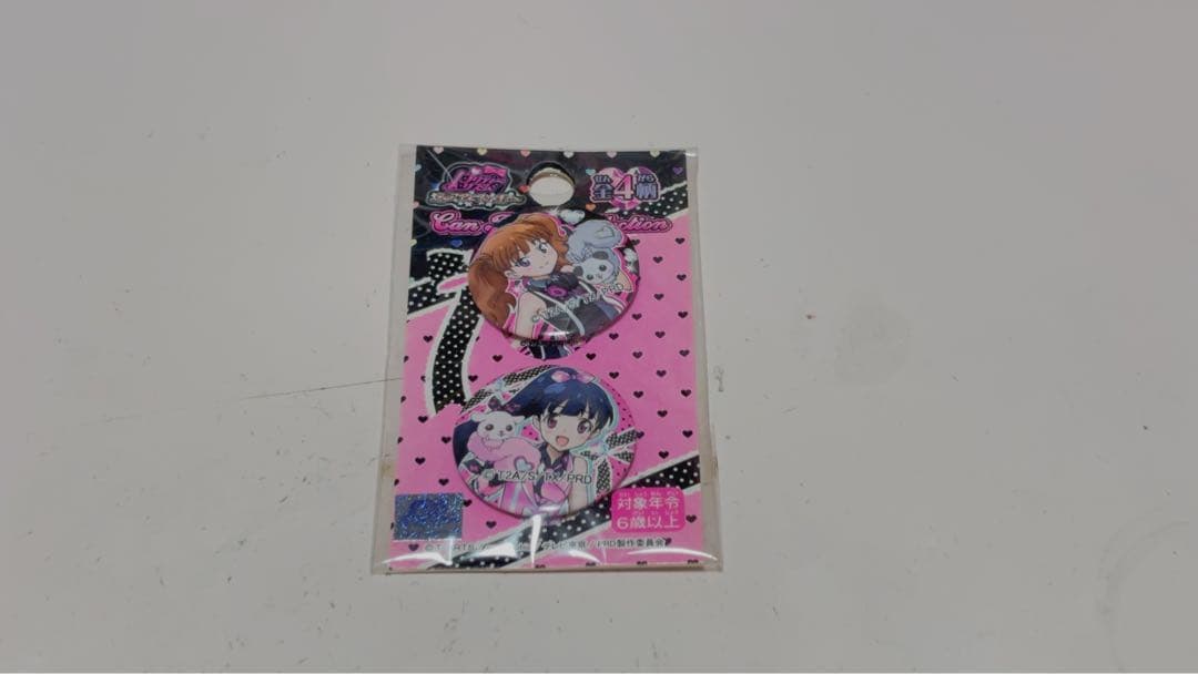 プリティーリズム・デュアマイフューチャー ミニ缶バッジ 深山れいな 大瑠璃あやみ