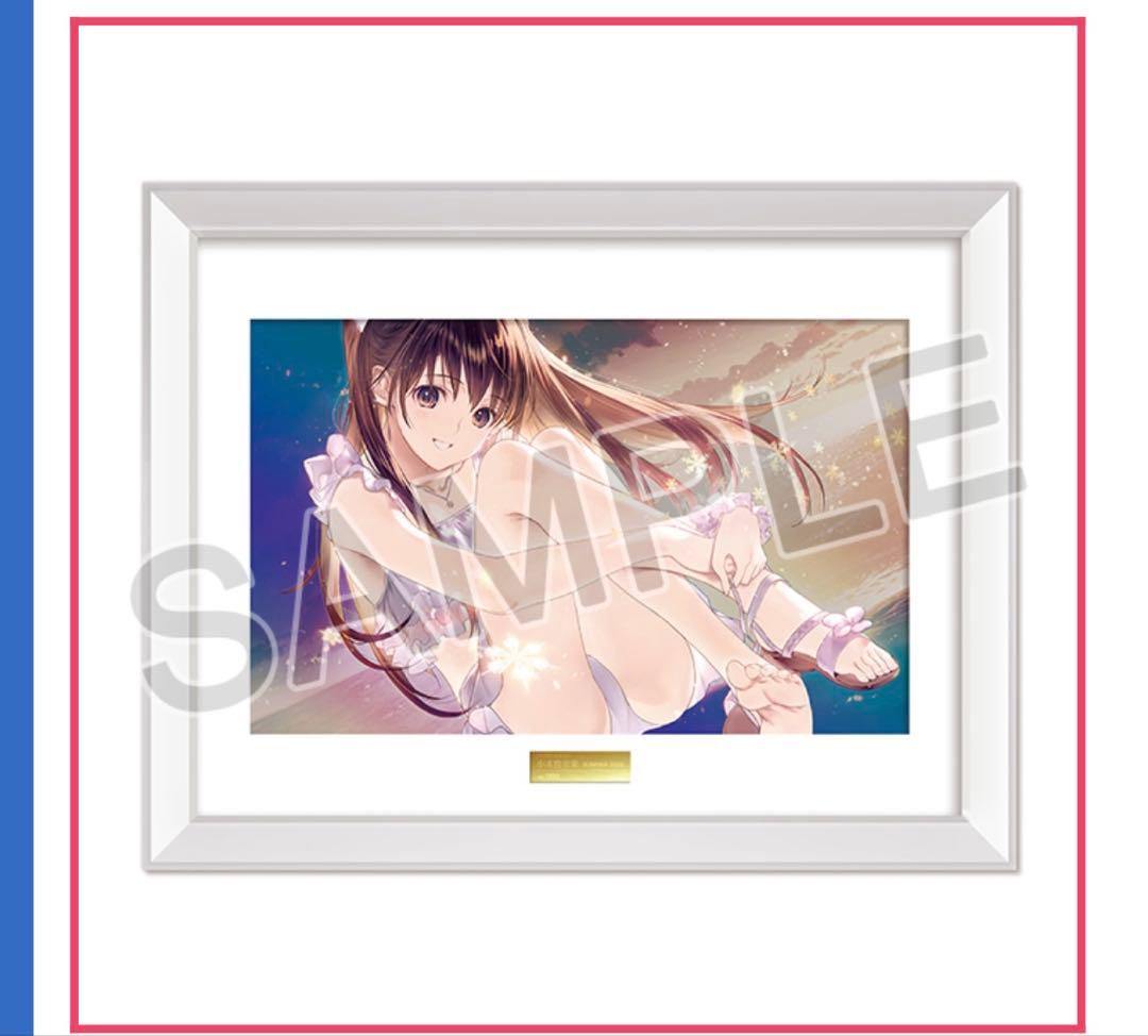 なかむらたけし直筆サイン入り描き下ろし　クリスタアート　小木曽雪菜 2025