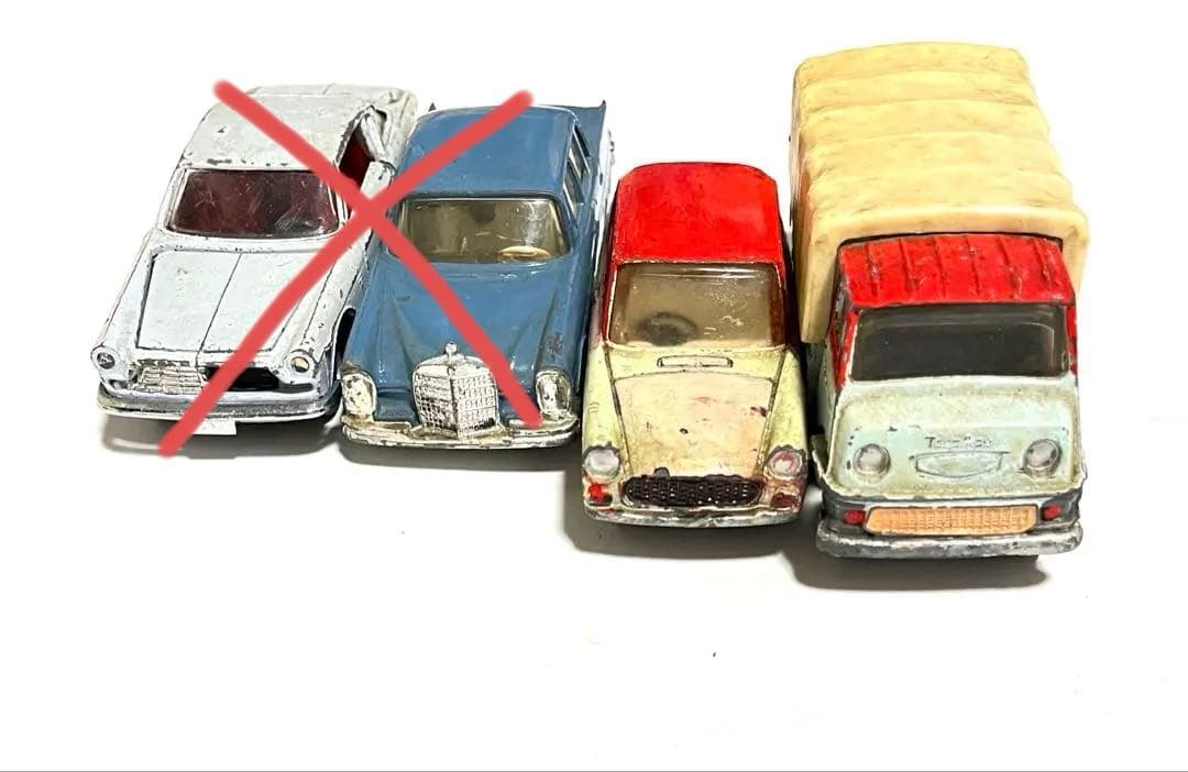 ミニカー　4点セット