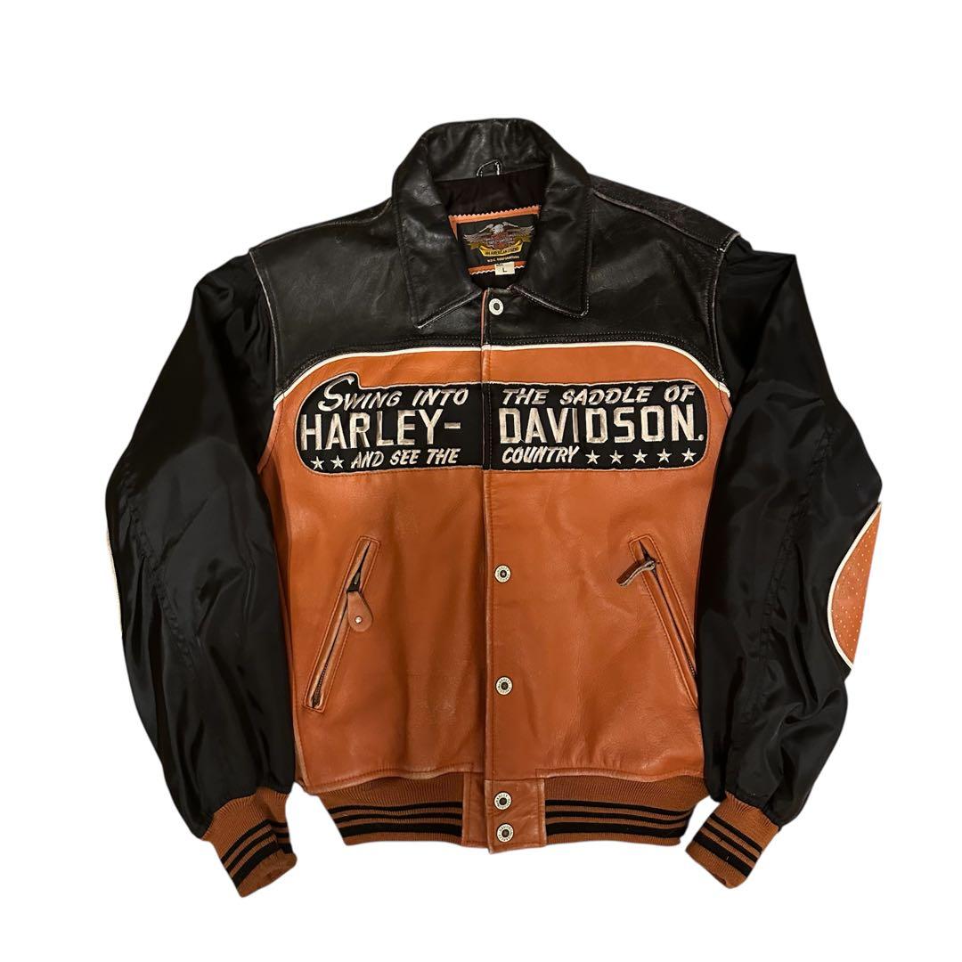 90s ハーレーダビッドソン シングルレザージャケット