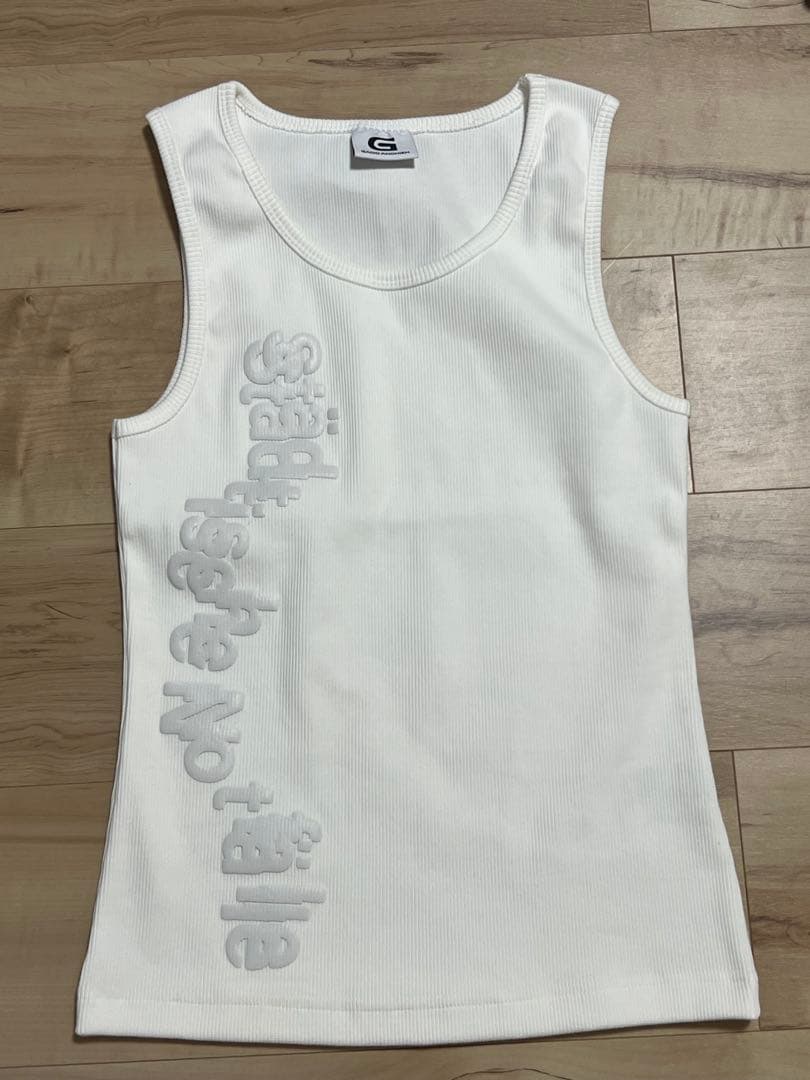 gadidanoniem 白タンク　Freeサイズ