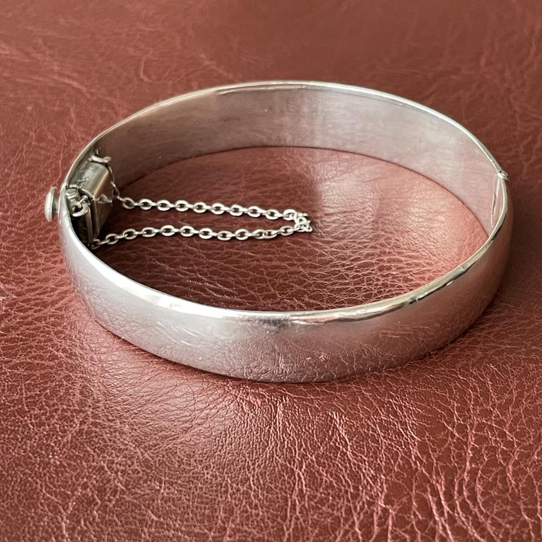 ヴィンテージ バングル メキシコ製 シルバー925 ブレスレット メンズ 希少