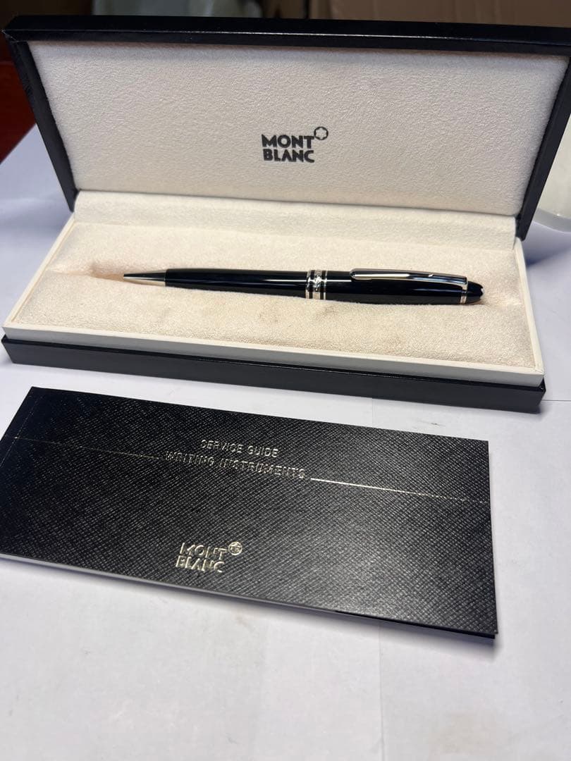 MONT BLANC 黒 ボールペン 本体 専用ケース付き　美品