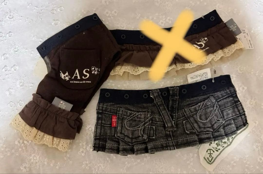 新品　as know as de wan アズノウアズ　サイズ0 4点