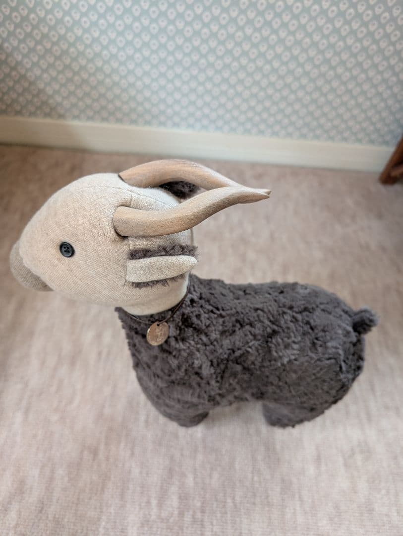 ブルネロクチネリ　非売品　ヤギ　ぬいぐるみ　カシミヤ　モヘア　希少　超レア　美品