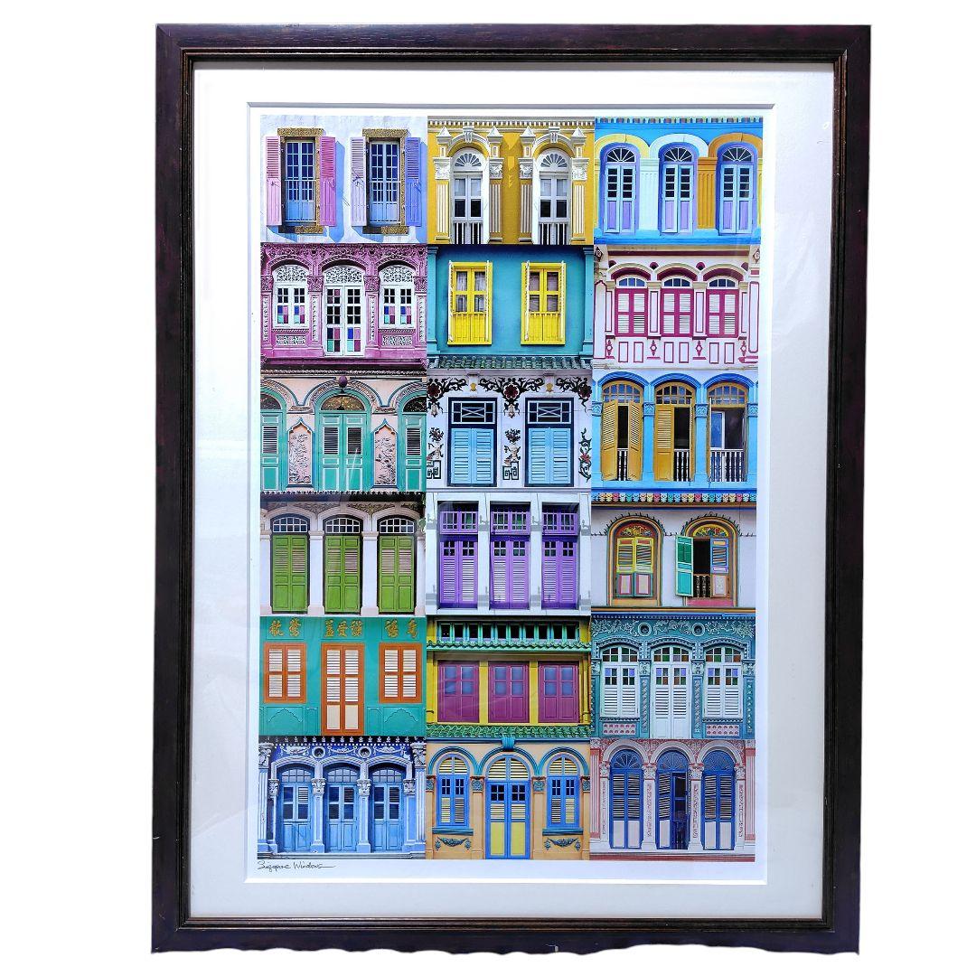 額装ポスター シンガポール・ウィンドウズ