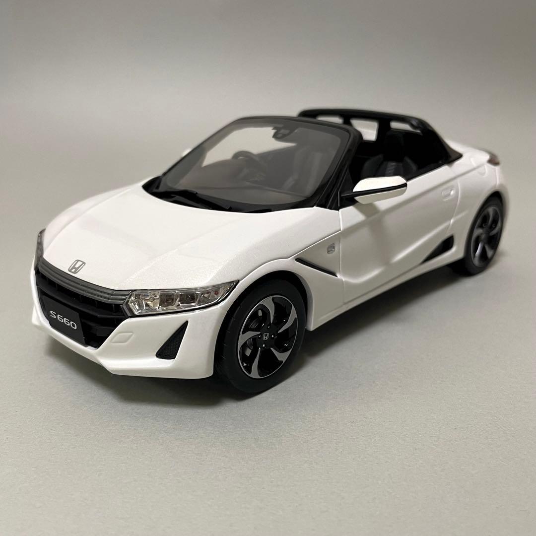 1/18 京商製samurai レジンモデル　ホンダ　S660 α ホワイト
