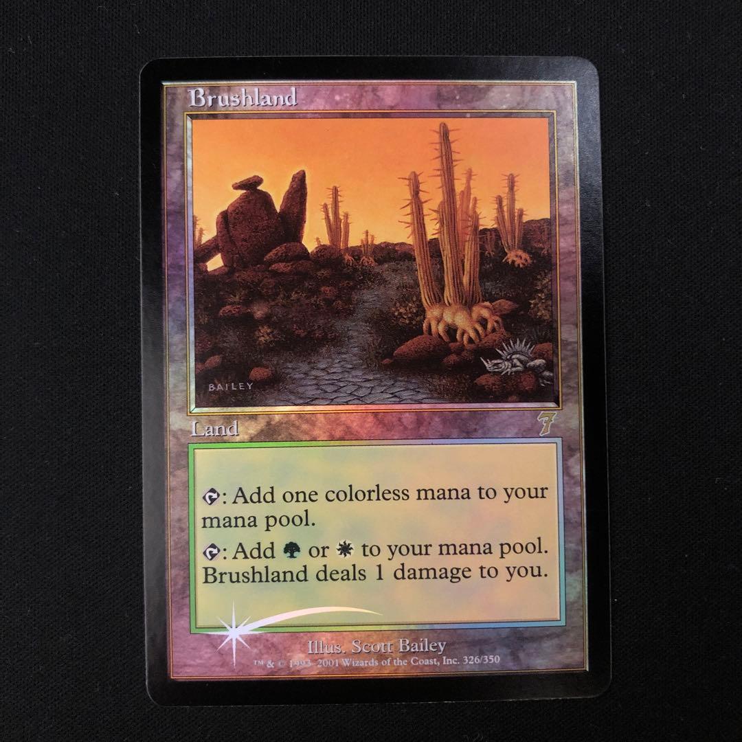 低木林地　英語　第7版　foil