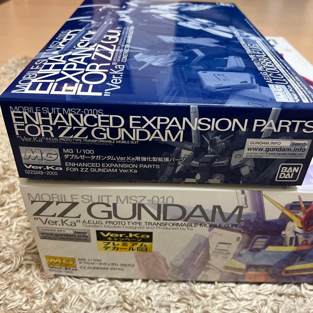 バンダイ MG 1／100 ダブルゼータガンダムVer．Kaプレミアムデカール…