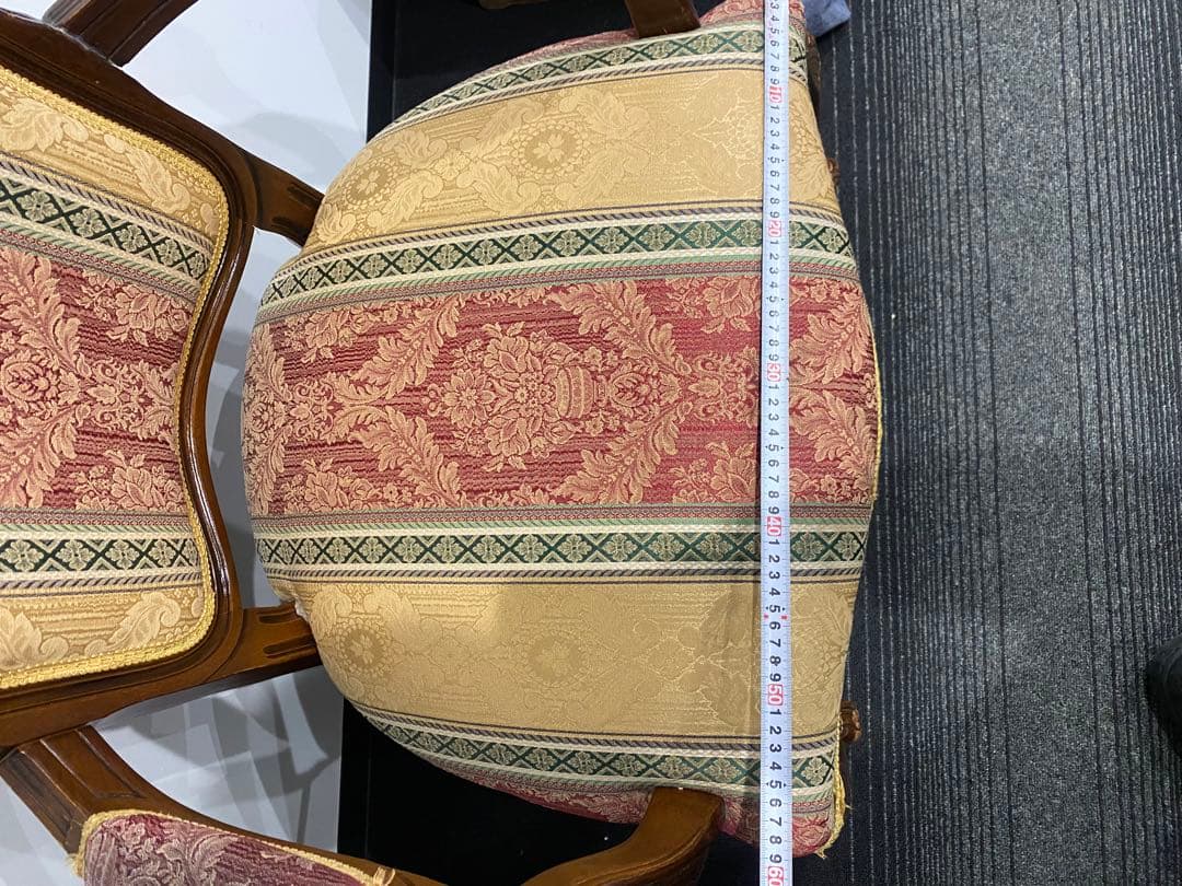 アンティーク　猫足　チェア　アームチェア　ヴィンテージ イタリア