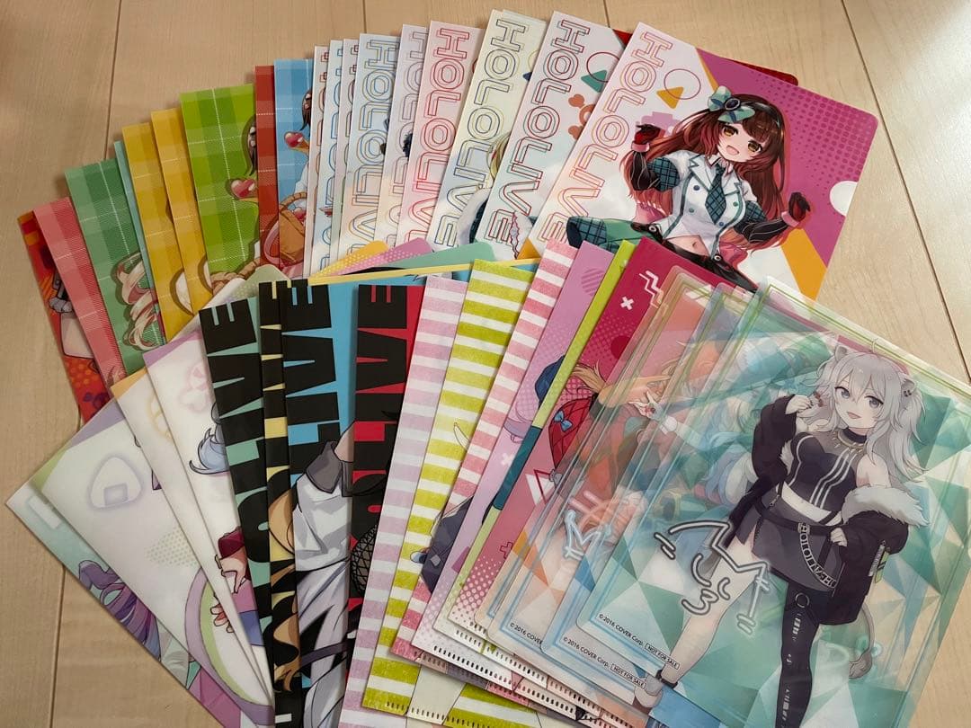 ホロライブ クリアファイル 34枚➕ミニ下敷き4枚