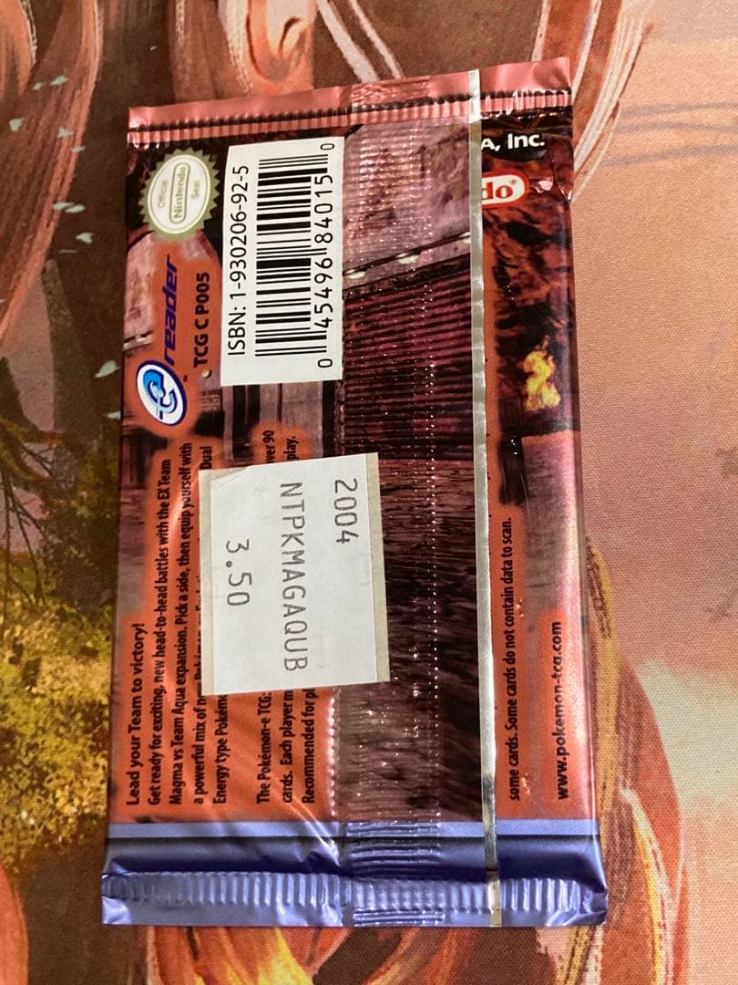 A*e様 ポケカ　英語　EX TEAM MAGMA VS TEAM AQUA 未