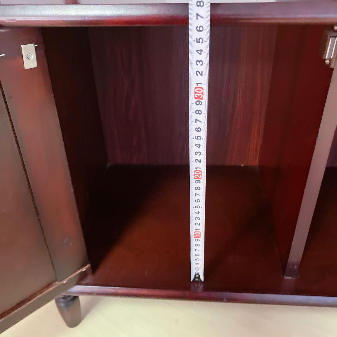 木製　サイドボード　飾り棚　サイドチェスト　　リビングボード　コンソール