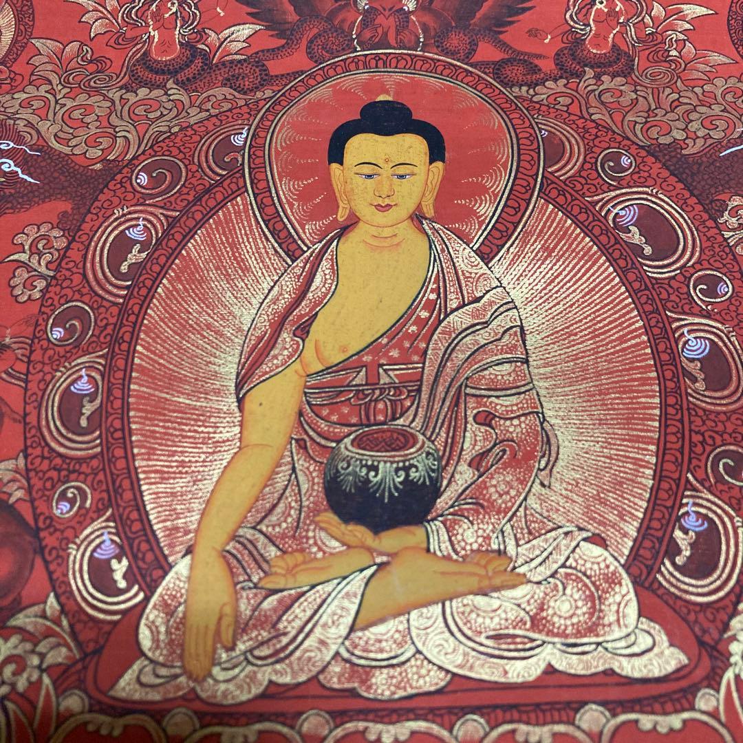 仏陀　タンカペイント