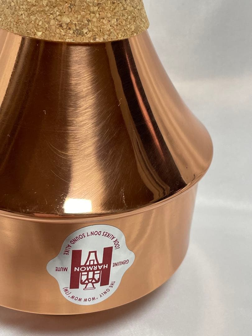 【新品未使用】HARMON (ハーマン)ワウワウミュート　トランペット用　コパー