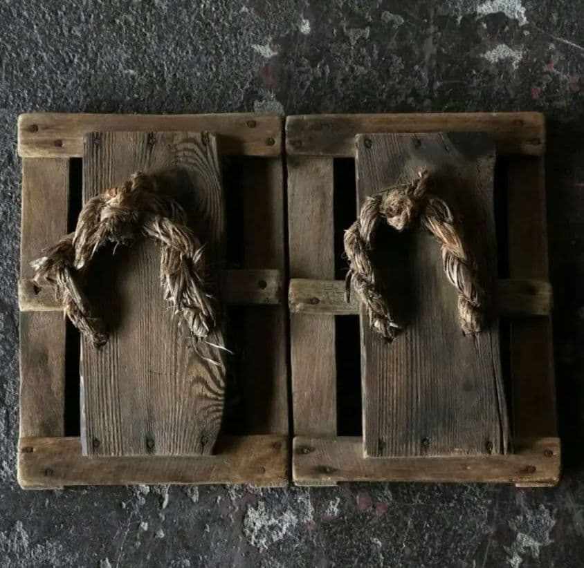 【かんじき】古道具　美術品　アンティーク　日本製