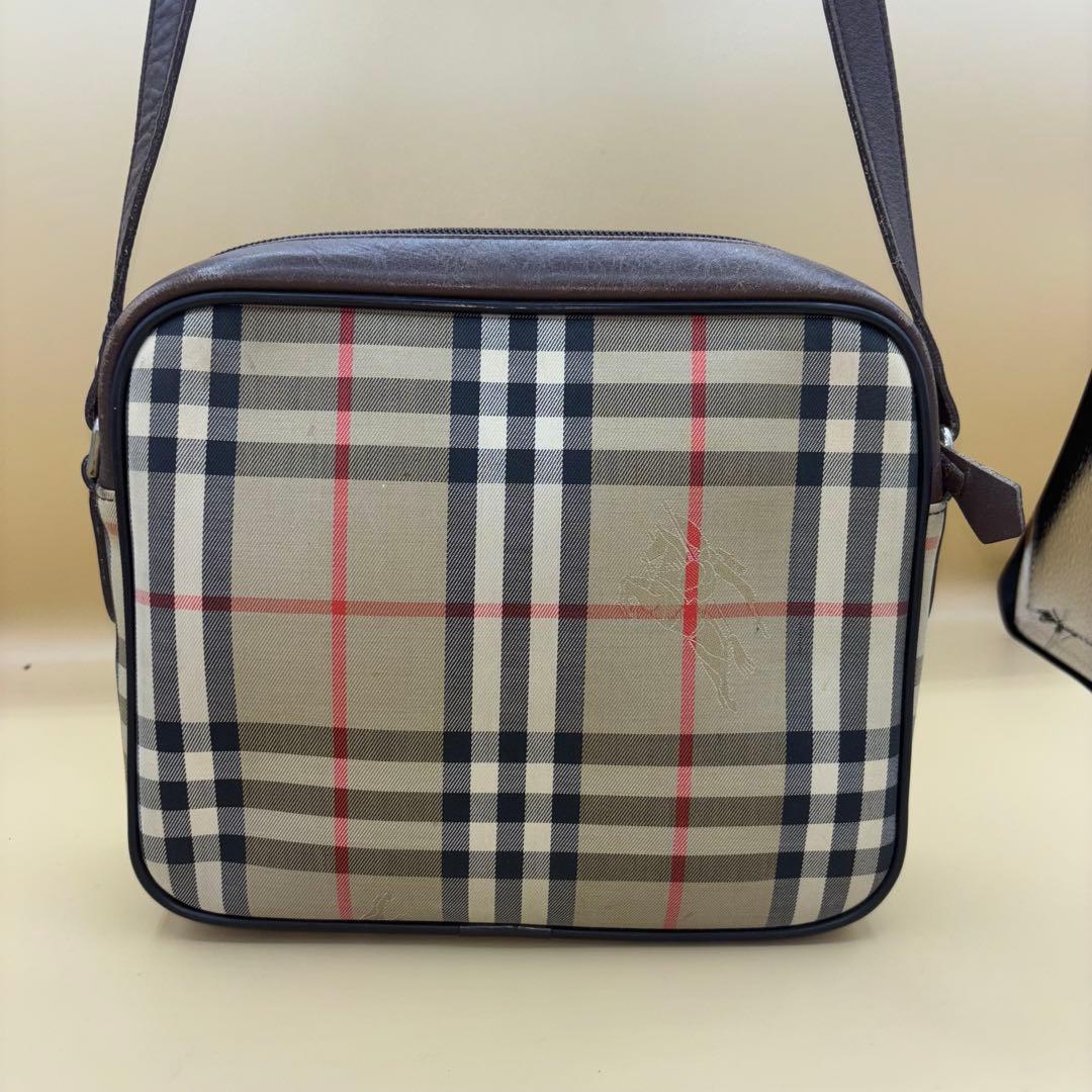 Burberrys バーバリーズ ノバチェック シャドーホース ショルダーバッグ