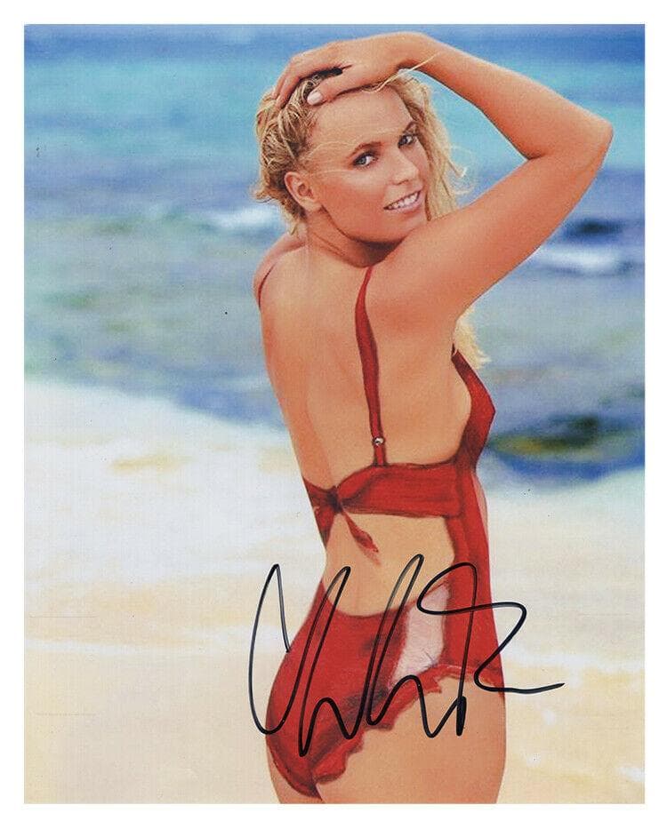 直筆サイン入り写真 キャロライン・ウォズニアッキ テニス デンマーク SA鑑定済