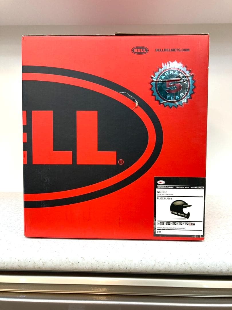 未使用 BELL ヘルメット MOTO-3 BLACK CLASSIC XXL