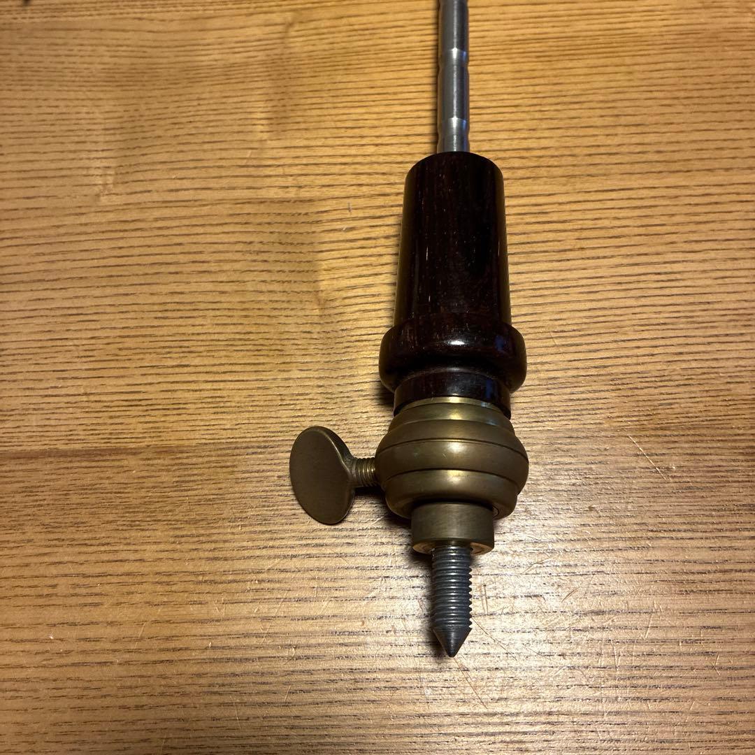 コントラバス　エンドピンソケット+純正エンドピンセット ULSA製(推定)