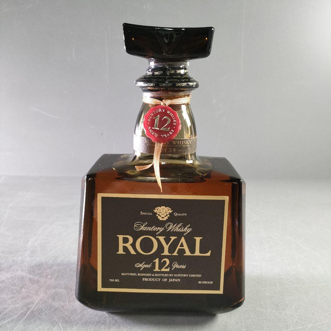 A1153-3/サントリーウイスキー ローヤル12年/ブラックラベル/