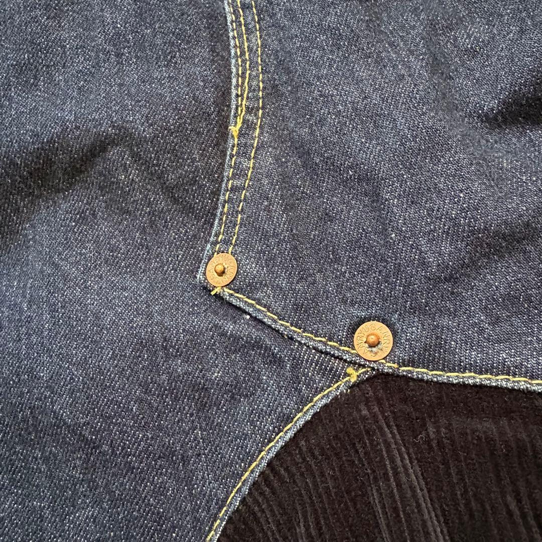 GANRYU サルエルパンツ COMME des GARCONS デニム異素材