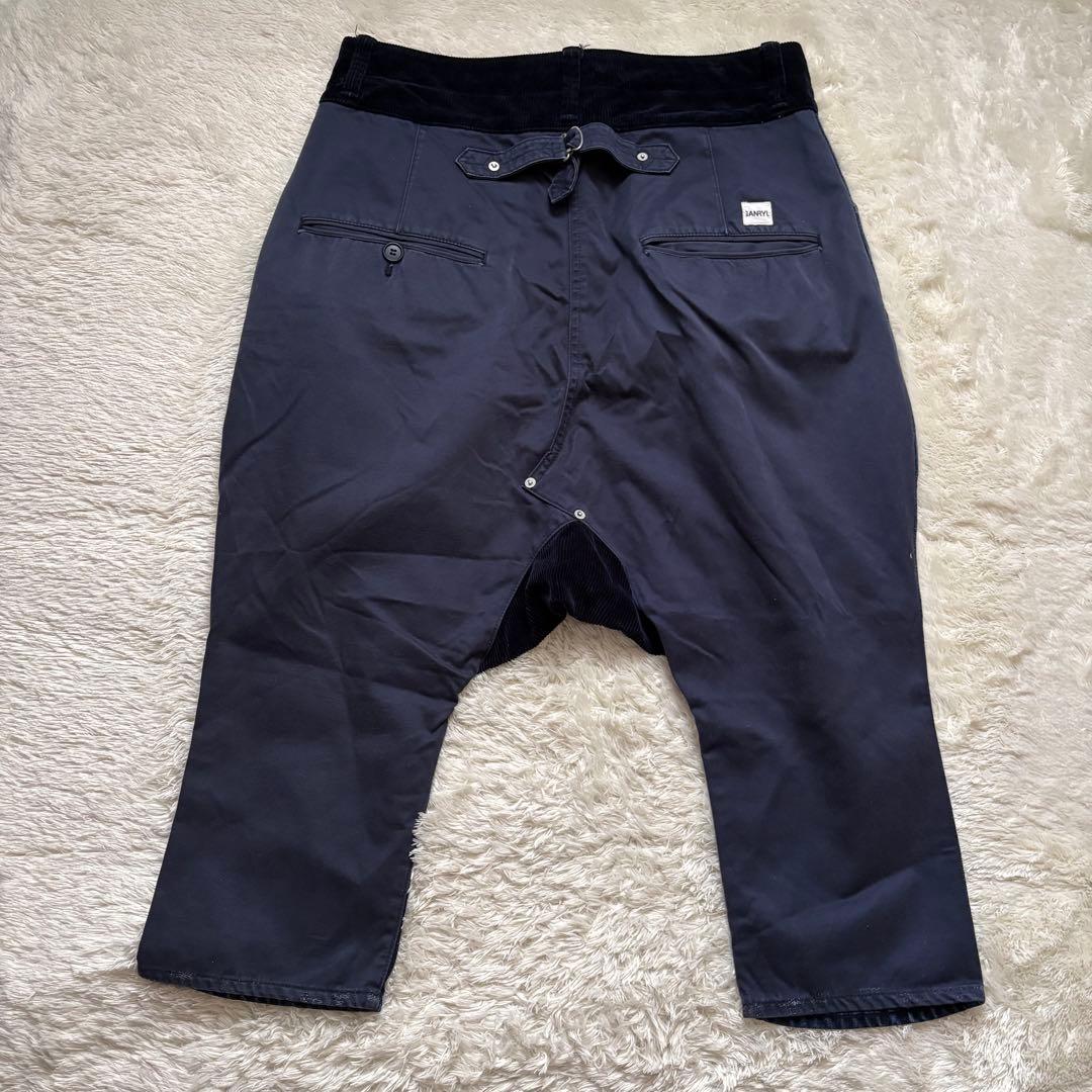 GANRYU サルエルパンツ COMME des GARCONS デニム異素材