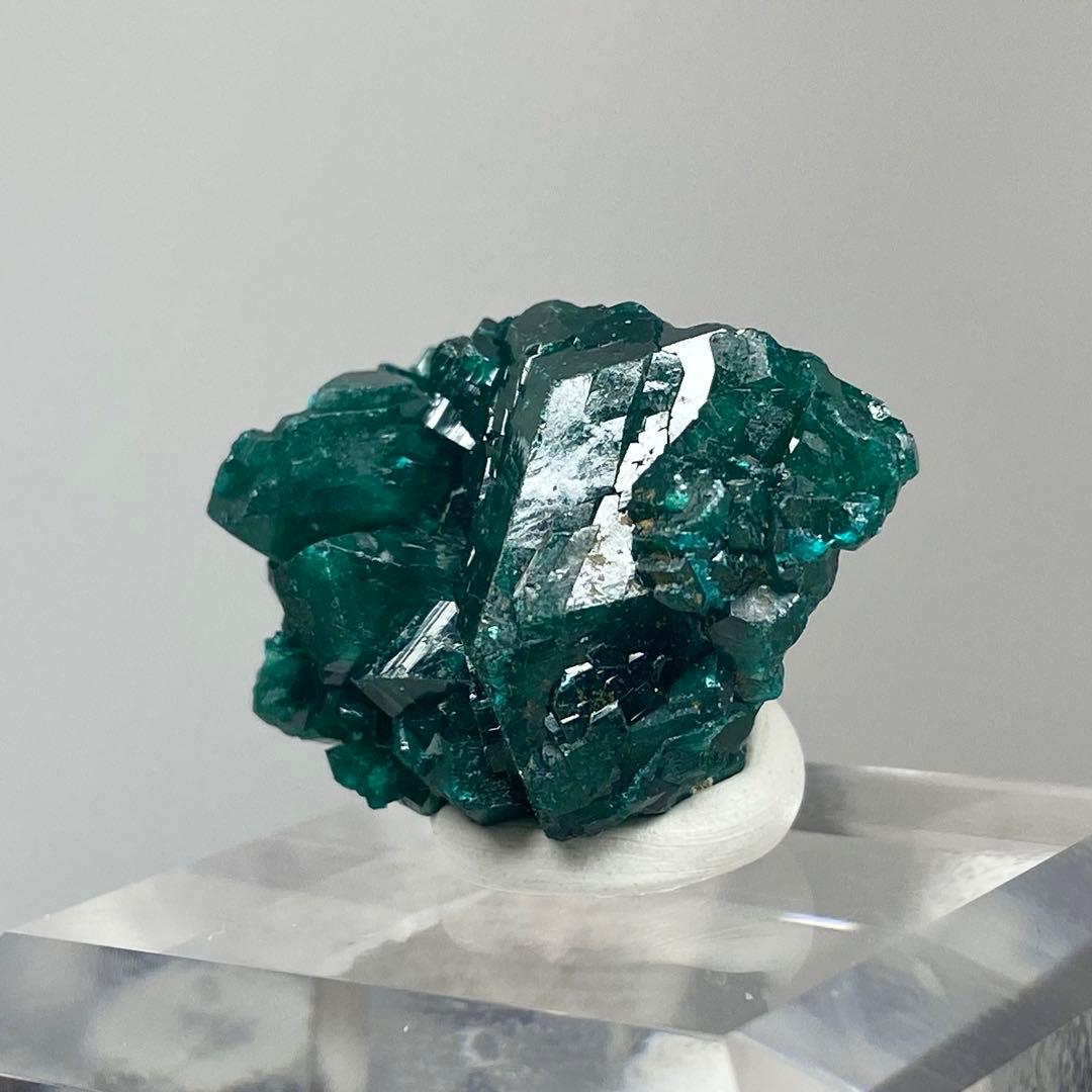 ダイオプテーズ　翠銅鉱　鉱物標本　原石　天然石　ストーン　コンゴ