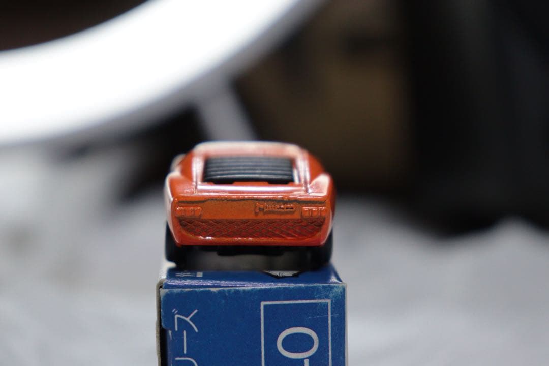 日本製　トミカ　外国車シリーズ　ランボルギーニ　ミウラ　SV F40 青箱