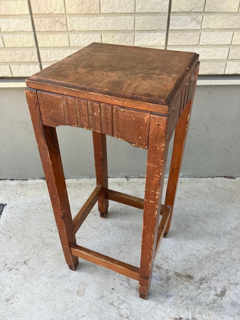 木製花台　飾り台　古道具　レトロ