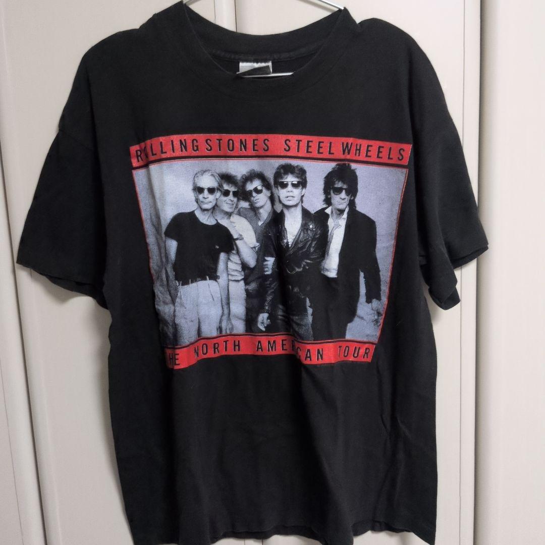 ザ・ローリング・ストーンズ スチール・ホイールズ Tシャツ Lサイズ