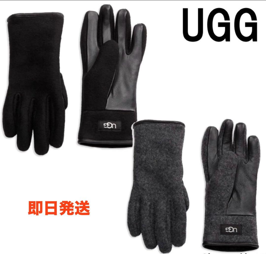 ★クリスマスセール極美品 完売品UGG Wool ＆レザーグローブ ★
