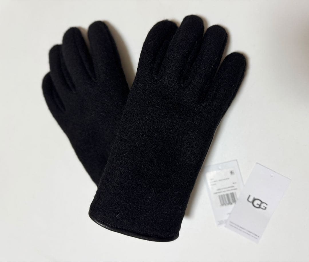 ★クリスマスセール極美品 完売品UGG Wool ＆レザーグローブ ★