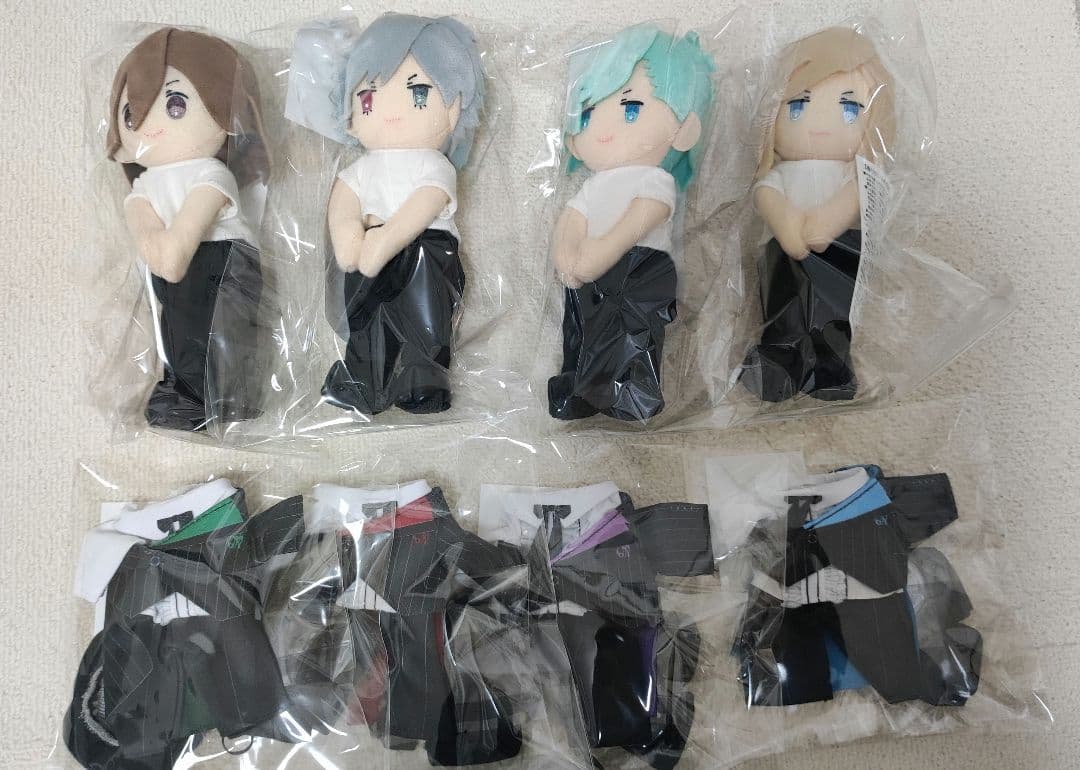 ぬいスター・怪盗衣装　カルテットナイト　4体セット