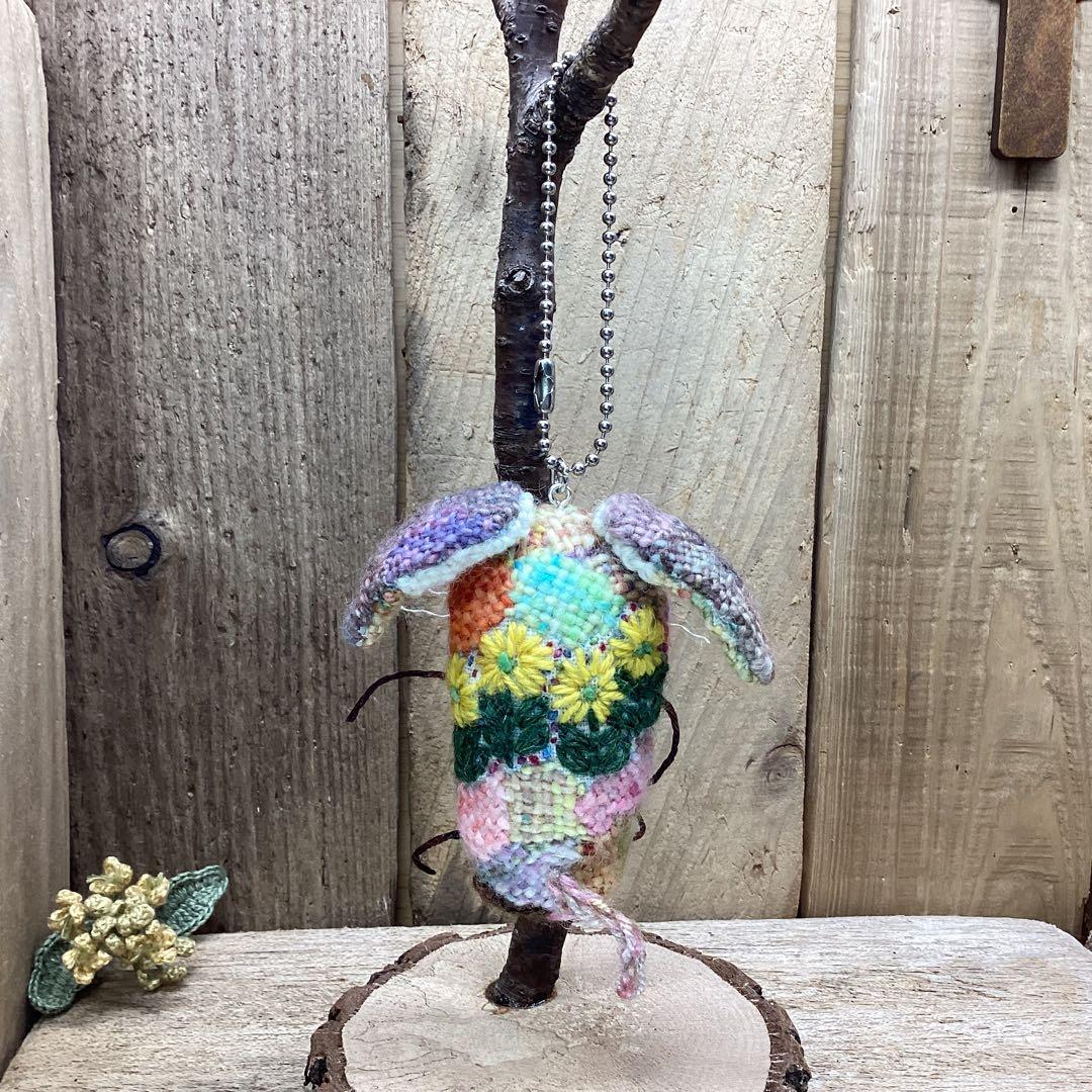 Rusty:ダーニング刺繍　ぬいぐるみ　2つ