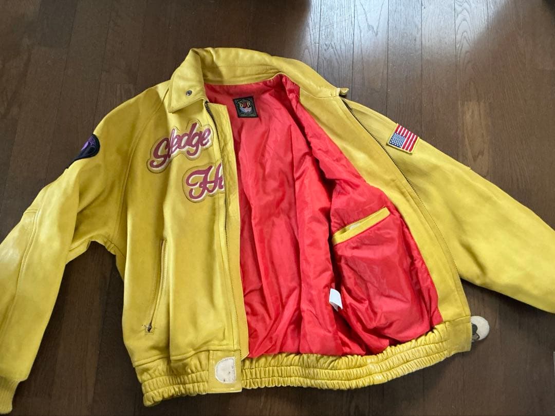 Yellow Corn Sledge Hammer レザージャケット