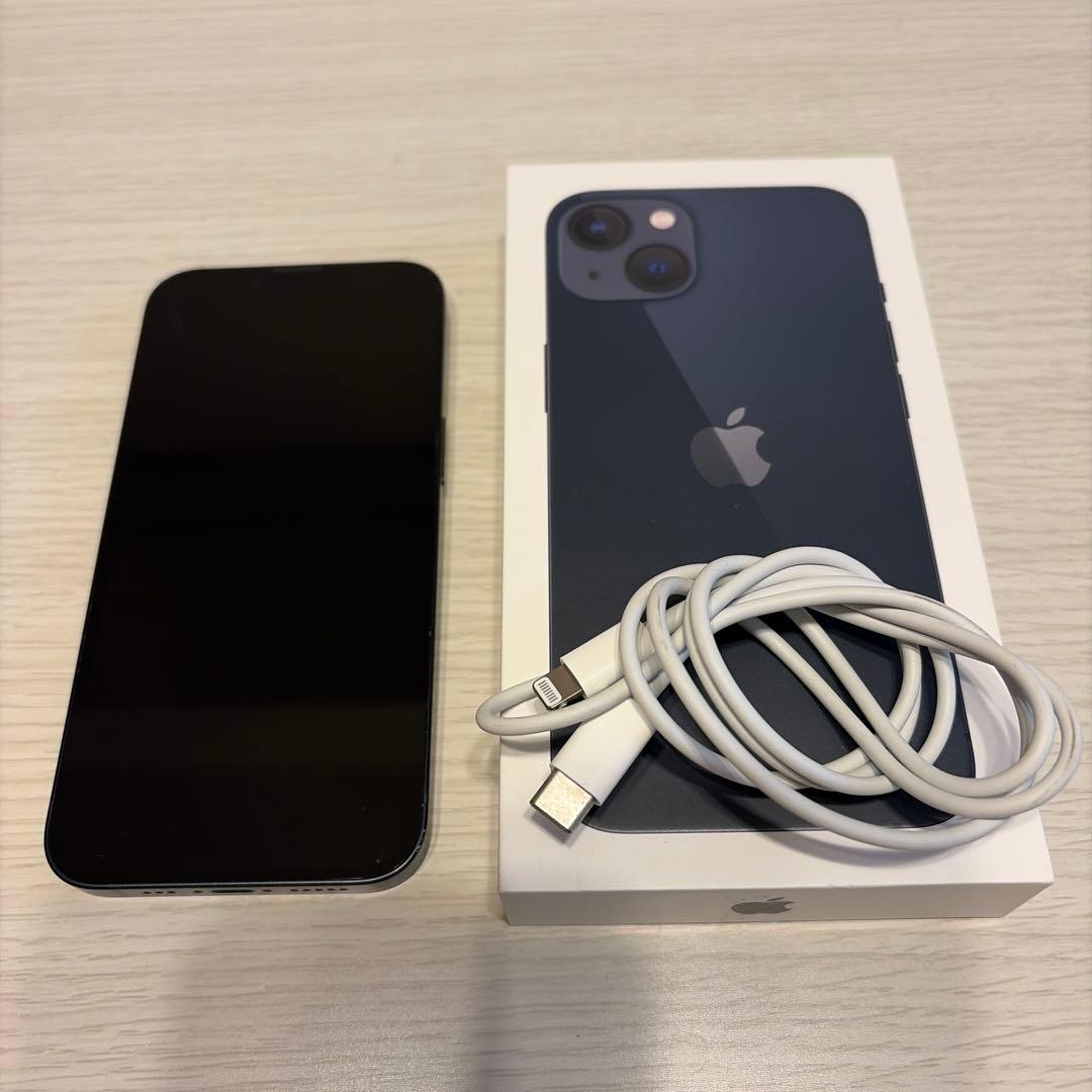 iPhone13　128GB　ミッドナイト（箱付き）