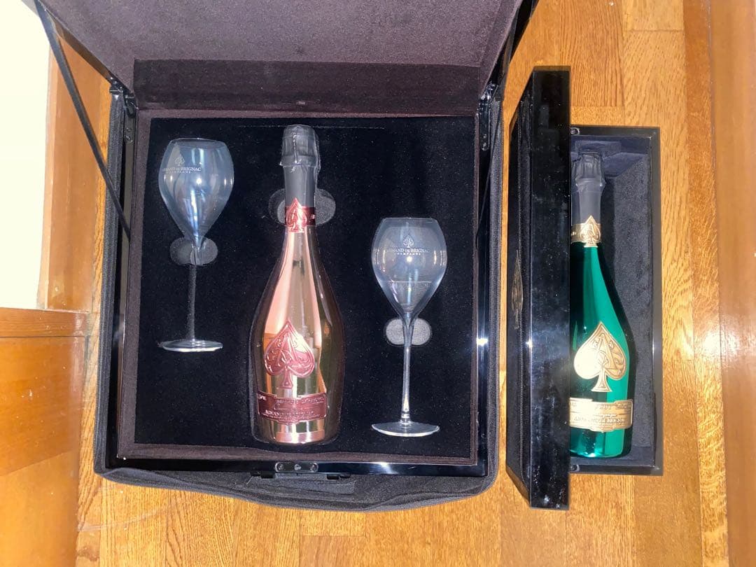 アルマンドブリニャック ドゥ フルート ロゼ・ブリニャックブリュット グリーン