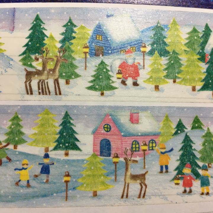 【廃盤】マスキングテープ (中古) #540 クリスマスの部屋 ②