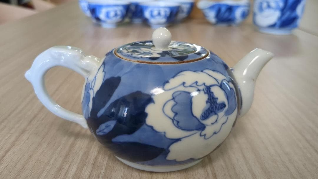 伊万里焼　骨董　急須　湯冷まし　アンティーク茶器セット