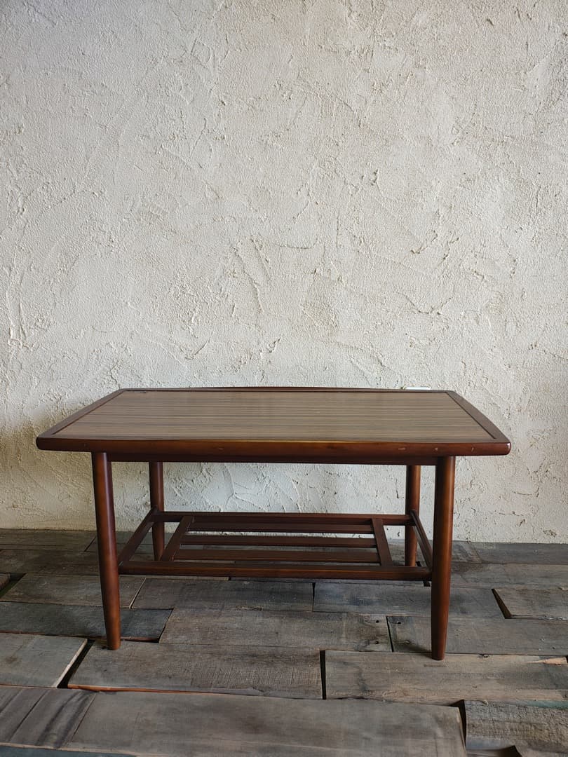 コーヒーテーブル　カリモク　ビンテージ　ちゃぶ台　M0168