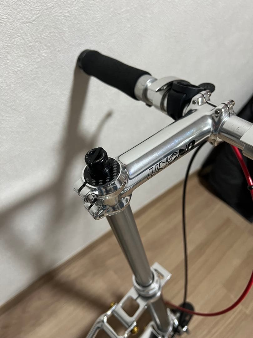 孤品 電鍍銀色 Pacific CarryMe 折りたたみ自転車